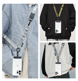 New Magnetic Phone Lanyard Crossbody Strap Multifunctional Phone Strap Outdoor Phone Lanyard Anti-Lost with 1 Patch Clip