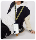 New Magnetic Phone Lanyard Crossbody Strap Multifunctional Phone Strap Outdoor Phone Lanyard Anti-Lost with 1 Patch Clip
