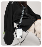 New Magnetic Phone Lanyard Crossbody Strap Multifunctional Phone Strap Outdoor Phone Lanyard Anti-Lost with 1 Patch Clip
