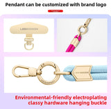 6mm High-End Phone Lanyard Long Crossbody Wearable Phone Strap Phone Case Outdoor Anti-Lost Chain Durable