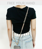 Adjustable Woven Crossbody Strap for Mobile Phone Lanyard High-Quality Strong and Durable Mobile Phone Charm