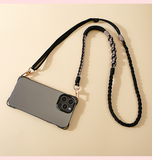 Adjustable Woven Crossbody Strap for Mobile Phone Lanyard High-Quality Strong and Durable Mobile Phone Charm