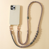 Adjustable Woven Crossbody Strap for Mobile Phone Lanyard High-Quality Strong and Durable Mobile Phone Charm