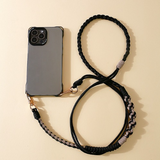Adjustable Woven Crossbody Strap for Mobile Phone Lanyard High-Quality Strong and Durable Mobile Phone Charm