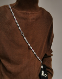 3 in 1 Wrist Necklace  and Crossbody Mobilephone Bead Lanyard Multifunctional Mobile Phone Chain