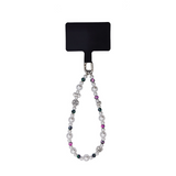 3 in 1 Wrist Necklace  and Crossbody Mobilephone Bead Lanyard Multifunctional Mobile Phone Chain
