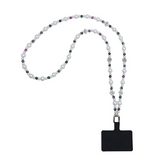 3 in 1 Wrist Necklace  and Crossbody Mobilephone Bead Lanyard Multifunctional Mobile Phone Chain