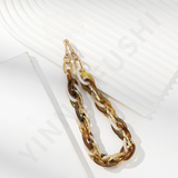 INS Acrylic Portable Mobile Phone Chain Creative Fashion Mobile Phone Case Bracelet Bag Accessories