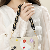 INS Acrylic Portable Mobile Phone Chain Creative Fashion Mobile Phone Case Bracelet Bag Accessories