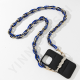 New Cellphone Chain Acrylic Mixed Color Long Crossbody Cellphone Chain Portable Universal Phone Case Hanging Chain