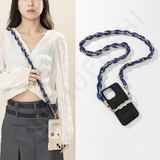 New Cellphone Chain Acrylic Mixed Color Long Crossbody Cellphone Chain Portable Universal Phone Case Hanging Chain