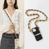 New Cellphone Chain Acrylic Mixed Color Long Crossbody Cellphone Chain Portable Universal Phone Case Hanging Chain