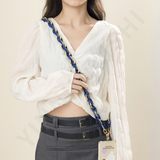 New Cellphone Chain Acrylic Mixed Color Long Crossbody Cellphone Chain Portable Universal Phone Case Hanging Chain