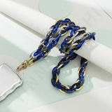 New Cellphone Chain Acrylic Mixed Color Long Crossbody Cellphone Chain Portable Universal Phone Case Hanging Chain