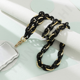 New Cellphone Chain Acrylic Mixed Color Long Crossbody Cellphone Chain Portable Universal Phone Case Hanging Chain