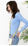 Bohemia Adjustable Woven Mobile Phone Lanyard Hand-Woven Crossbody Neck Strap Climbing Rope Pendant Anti-Lost Cellphone Chain