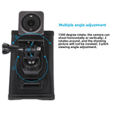 Backpack Shoulder Strap Mount Sports Camera Phone Dual-use Double Shoulder Backpack Fixed Strap Mount Recorder Fixed Shooting