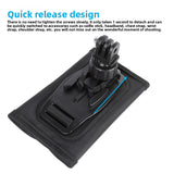 Backpack Shoulder Strap Mount Sports Camera Phone Dual-use Double Shoulder Backpack Fixed Strap Mount Recorder Fixed Shooting