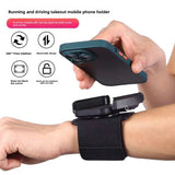 New Model Driving Wrist Phone Holder Running Sports Arm Bag Live Streaming Navigation Universal Wrist Strap Holder