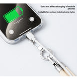 Fashion 3 in 1 Phone Lanyard Crossbody Adjustable Neck Strap Anti-Lost Wrist Strap with Metal Stainless Patch Clip