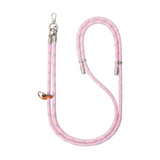 Outdoor Durable Phone Lanyard Adjustable Crossbody Water Bottle Lanyard Bag Chain Anti-Lost Woven Long Strap with Double Buckle with 1 Metal Patch Clip