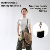 Multifunctional Travel Mobilephone Strap Portable Anti-drop Anti-lost Phone Lanyard
