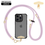 High Quality 3 in 1 Phone Lanyard Crossbody Adjustable Neck Strap High-End Feel Detachable Outdoor Anti-Lost Wrist Strap with Metal Stainless Patch Clip