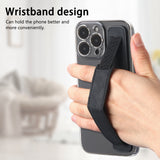 Suitable for Mobile Phone Holder Adhesive Wristband Elastic Telescopic Portable Desktop Holder Simple Solid Color Lazy Stand