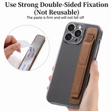 Suitable for Mobile Phone Holder Adhesive Wristband Elastic Telescopic Portable Desktop Holder Simple Solid Color Lazy Stand