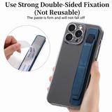 Suitable for Mobile Phone Holder Adhesive Wristband Elastic Telescopic Portable Desktop Holder Simple Solid Color Lazy Stand