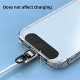 360 ° Rotating Phone Lanyard Tether Tab Oxford Cloth Phone Lanyard Patch Clip Anti-Lost Solid Connecting Piece