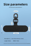 360 ° Rotating Phone Lanyard Tether Tab Oxford Cloth Phone Lanyard Patch Clip Anti-Lost Solid Connecting Piece