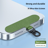 360 ° Rotating Phone Lanyard Tether Tab Oxford Cloth Phone Lanyard Patch Clip Anti-Lost Solid Connecting Piece