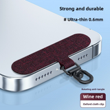360 ° Rotating Phone Lanyard Tether Tab Oxford Cloth Phone Lanyard Patch Clip Anti-Lost Solid Connecting Piece