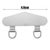 2 Way Metal Double Head Cellphone Lanyards Patch Strap Tether Lanyards Without Adhesive Only for Case with Dual Holes