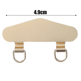 2 Way Metal Double Head Cellphone Lanyards Patch Strap Tether Lanyards Without Adhesive Only for Case with Dual Holes
