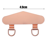 2 Way Metal Double Head Cellphone Lanyards Patch Strap Tether Lanyards Without Adhesive Only for Case with Dual Holes