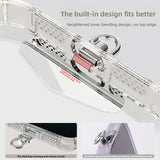 Phone Tether Tab, 360° Rotation Ultra-thin 0.2mm Bending Design Universal Stainless Steel Phone Lanyard Tab Without Adhesive