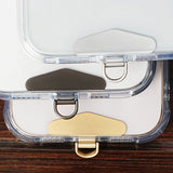 Phone Tether Tab,Ultra-thin 0.2mm Bending Design Universal Stainless Steel Phone Lanyard Tab Without Adhesive,Metal Phone Lanyard Replacement Patch for Cell Phone (Gold)
