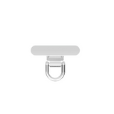 Mini Phone Tether Tab Available for Mute and charging port, 0.2mm Ultra-thin Phone Metal Patch, Universal Phone Lanyard Patch