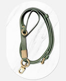 Adjustable PU Leather Mobile Phone Strap  Sewing Crossbody Lanyard Adjustable Back Multifunctional Anti-Lost Strap