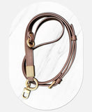 Adjustable PU Leather Mobile Phone Strap  Sewing Crossbody Lanyard Adjustable Back Multifunctional Anti-Lost Strap
