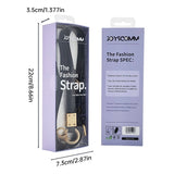 Adjustable PU Leather Mobile Phone Strap  Sewing Crossbody Lanyard Adjustable Back Multifunctional Anti-Lost Strap