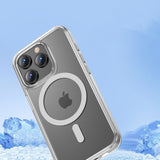 Clear MagSafe  Anti-Drop Protection, Yellowing Resistant, Scratch-Resistant Back, Magnetic Phone Case for iPhone 15 Pro Max