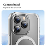 Clear MagSafe  Anti-Drop Protection, Yellowing Resistant, Scratch-Resistant Back, Magnetic Phone Case for iPhone 15 Pro Max