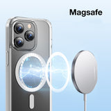 Clear MagSafe  Anti-Drop Protection, Yellowing Resistant, Scratch-Resistant Back, Magnetic Phone Case for iPhone 15 Pro Max