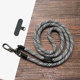 Universal Cellphone Lanyard, Crossbody Landyard with Adjustable Nylone Neck Strap10MM