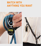 Universal Cellphone Lanyard, Crossbody Landyard with Adjustable Nylone Neck Strap10MM