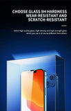 HD Clear Screen Protector for iPhone 14/iPhone 14 Pro, Tempered Film with Professional Positioning Aids [Automatic Cleaning] [No Bubbles], 9H Tempered Glass Screen Protector, Ultra ClearProtector iphone X XR XS MAX 14 Plus Glass