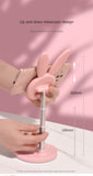 Cute Bunny Phone Holder Desktop Cell Phone Stand Height Angle Adjustable For iPhone 13 14 iPad Lovely Rabbit Tablet Support